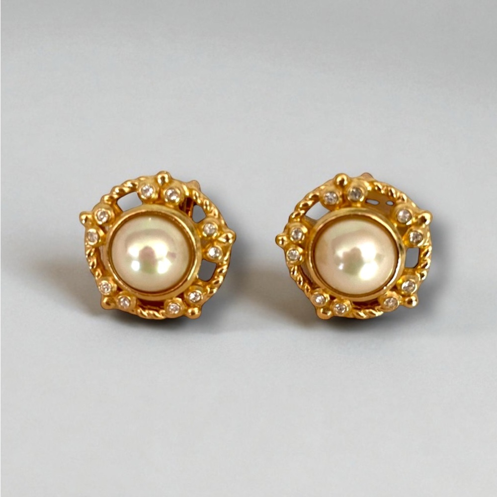 Christian dior vintage earing